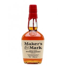 Whisky, Maker's Mark Red, 0.7L, Cutie cadou + Pahar